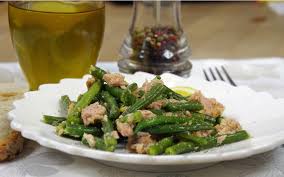Insalata di fagiolini patate e cipolle. Insalata Di Fagiolini E Tonno Profumata Di Limone