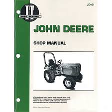 We stock a wide variety of high quality vintage or modern john deere parts. 1 Jd61 Aftermarket Shop Manual For John Deere Compact Tractor Amazon Com Industrial Scientific