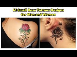 Ankle and lower leg small rose tattoos. 61 Small Rose Tattoos Designs For Men And Women Youtube