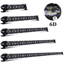 6d Super Slim Single Row 8 50 Inch Led Light Bar Jg 9610z