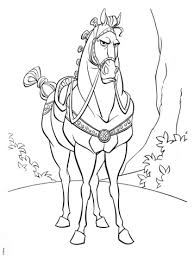 Maximus Is Looking For Flynn Rider Coloring Page Tangled Coloring Pages Disney Princess Coloring Pages Rapunzel Coloring Pages