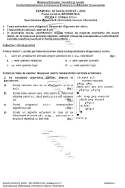 Varianta 24 2009 Informatica Intensiv C C