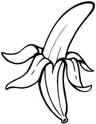 Coloriages Fruits Et Legumes Letras Para Cartazes Banana Desenho Colorir