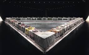 Resources for students hest, amy and illustrated by sheila white samton. Judy Chicago Responds To Criticisms About The Dinner Party