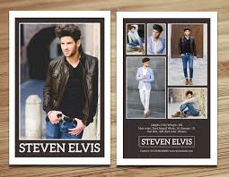 Enter your stats/measurements and any other information that you want displayed on the back of your comp card. Model Comp Card Template Modeling Comp Card Fashion Card Etsy