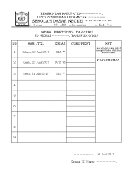 Selamat sore bapakibu guru yang mengemban tugas di intansi sekolah. Format Jadwal Piket Liburan Ukk