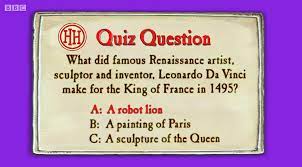 Julian chokkattu/digital trendssometimes, you just can't help but know the answer to a really obscure question — th. Quiz Questions Horrible Histories Tv