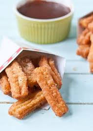 Cinnamon Sugar Churros And Chocolate Sauce Yummy Food Dessert Sweet Treats Recipes Food