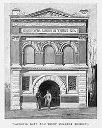 Wachovia also had two insured thrift subsidiaries with total assets of $105 billion. Wachovia Wikipedia