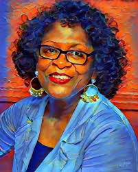 Below are portraits of me and Savi Seenauth, done by our friend and fellow  member of GUYASPON, the amazing talented artist James Mingo. Here is the  link to his website https://james-mingo.pixels.com