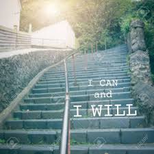 However, some of the stair quotes below use it intelligently to refer to a great variety of things in life, some of which can bring out a laugh with their cleverness. I Can And I Will Motivation Quote On Blurred Image Of Stairs Stock Photo Picture And Royalty Free Image Image 67652740