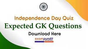 Perhaps it was the unique r. Independence Day Quiz 2021 Pdf Expected Gk Questions Download