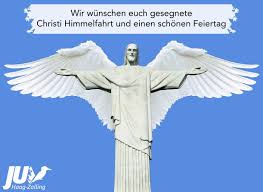 Himmelfahrt christi feiert die rueckkehr jesu christi in den himmel nach seiner kreuzigung und auferstehung. Wir Wunschen Euch Gesegnete Christi Himmelfahrt Und Einen Schonen Feiertag Christihimmelfahrt Feiertag B Christi Himmelfahrt Himmelfahrt Katholische Kirche