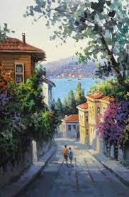 Ressam Faysal Cakmaz A Ait El Isi Yagli Boya Tablolari En Uygun Fiyatlarla Sahip Olabilirsiniz Faysal Cakmaz K Peyzaj Duzenlemesi Fikirleri Resim Resim Sanati