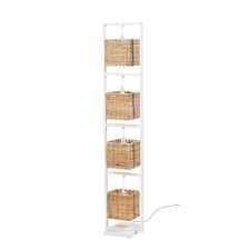 Stehlampe Aus Weissem Metall Und Rattan H126 Auf Maisons Du Monde Stobern Sie In Unserer Mobel Und Deko Auswahl Und Schop Soft Lighting Towel Rack Home Decor