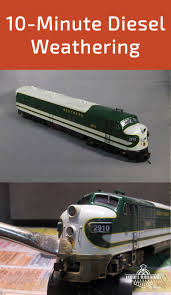 10 Minute Diesel Weathering Model Railroad Academy Model Railroad Model Trains Model Trains Ho Scale