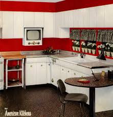 Six Kitchen Designs From 1953 Avco American Kitchens Retro Kitchen American Kitchen New Kitchen Cabinets