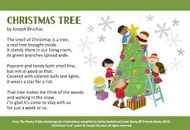 Joseph Bruchac Offers This Lovely Poem Christmas Tree From The Poetry Friday Anthology For Celebrat Christmas Poetry Merry Christmas Wishes Christmas Poems