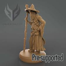 Powerful tools document your parenting time, reimbursement. 3d Printable Wizard Pre Supported Stl By Grinning God Designs