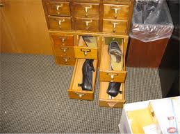 A closer look at my mid century modern library card catalog that i. 10 Fun Uses For Old Card Catalogs Mental Floss