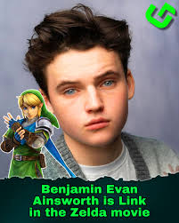Say hello to your Link in the live action Zelda movie!  #BenjaminEvanAinsworth #Zelda #Link #Nintendo