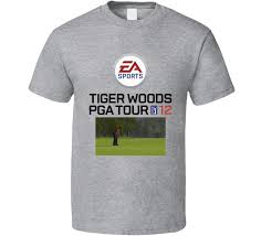 Tiger Woods Pga Tour 12 2011 Best Video Games Of All Time T Shirt In 2020 Tiger Woods Pga Tour Video Game T Shirts