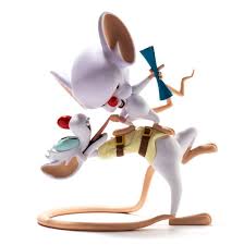 # world # the world # pinky and the brain # take over # pinky brain. Pinky And The Brain Vinyl Art Figure By Kidrobot