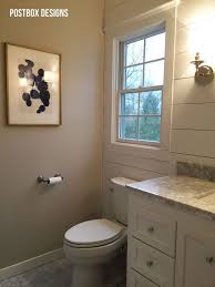 Utilizing the walls for storage is a smart use of space (especially if you have a lot of stuff). Big Reveal Update A Builder Basic Bathroom Postbox Designs Fixer Upper Bathroom Bathroom Layout Bathrooms Remodel