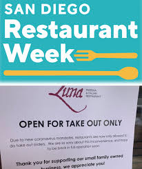 Reservations are required and can be made by calling (858). Sandiegoville San Diego Restaurant Week California Restaurant Association Announce Efforts To Support San Diego Restaurants In Light Of The Recent Covid 19 Outbreak