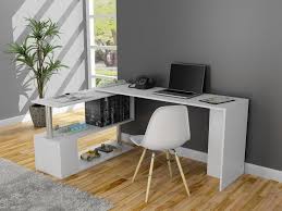 Home Enrich Your Room With Office Furniture 3 Home Ofis Mobilyalarla Odaniz Enrich In 2020 Home Office Desk White Desk Office