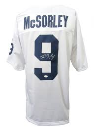 Mcsorley filled in for an injured robert griffin iii in the fourth quarter and proceeded to. Trace Mcsorley Signed Jersey Jsa Coa Pristine Auction