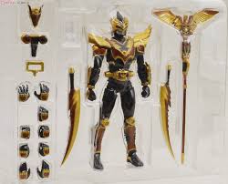 Sword vent, guard vent, goldphoenix, time vent, steal vent, final vent. S H Figuarts Kamen Rider Odin Goldphoenix Completed Item Picture12