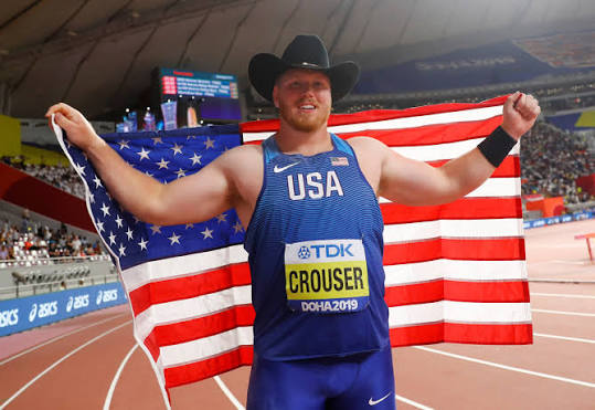Olympic champion Crouser breaks world indoor shot put record -  Chinadaily.com.cn