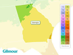 Most vegetables need a full six hours of. Georgia Planting Zones Growing Zone Map Gilmour