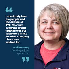 Congratulations to Kellie, who celebrates her first year with CTC! 🎉