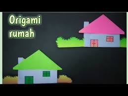 Menurut catatan sejarah, origami sendiri berasal dari bahasa jepang yang terdiri dari dua kata, yaitu ori dan kami. Origami Rumah Cara Melipat Bentuk Rumah Youtube