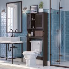 Black Bathroom Storage Cabinet Over Toilet Ellsworth Spacesaver In Espresso Riverridge Home Dark Brown Bathroom Cabinet Over The Toile Bathroom Space Saver Bathroom Furniture Storage Bathroom Layout