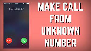 How To Make Call From Unknown Number Call Someone As A Different Number Youtube