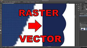 How To Turn A Raster Into A Vector In Photoshop How To Tutorial Youtube Photoshop Raster Raster Image