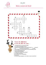 Mots Croises De Noel Mots Croises Enigmes De Noel Jeux A Imprimer