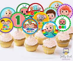 Check spelling or type a new query. Cocomelon Birthday Party Personalized Cupcake Topper Digital Only Cupcake Toppers Printable 2nd Birthday Party Themes Birthday Party