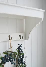 Choose from contactless same day delivery, drive up and more. Provincetown Rustic White Wall Shelf With Hooks The White Lighthouse New England Furniture