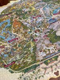 Hours of fun and enjoyment await with disney puzzles from walmart. Disneyland Map Puzzle Disney Amino