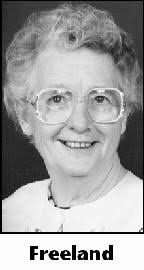HELEN FREELAND Obituary (1926