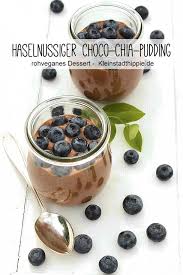 Haselnussiger Choco Chia Pudding Rezept Fur Ein Veganes Dessert Chia Pudding Rezept Pudding Rezept Rezepte