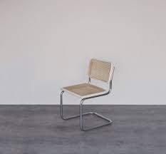 rare mid century bauhaus white cesca wicker cane vinterior sent to london gb bauhaus chair dining chairs diy cantilever chair