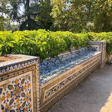 September 2018 Tomar In Diese Wunderschone Sitzbank Aus Portugisischen Azulejos Habe Ich Mich Total Verliebt Sie Ist So Wunderschon Anzus Azulejos Bancos
