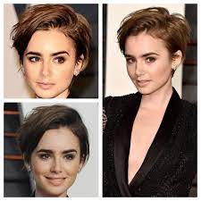 Lily Collins Lily Collins Short Hair Lily Collins Hair Hair Styles