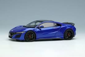 2017 honda nsx press release. Honda Nsx Nc1 With Option Wheel 2016 Nouvelle Blue Pearl Interior Brown Black Diecast Car Hobbysearch Diecast Car Store