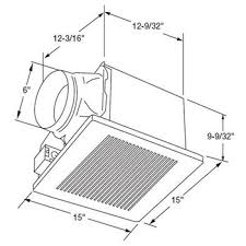 Bath fans by room size. Bathroom Fans Vq3 Series Whisper Ceiling Mounted Bathroom Fans By Panasonic Kitchensource Com